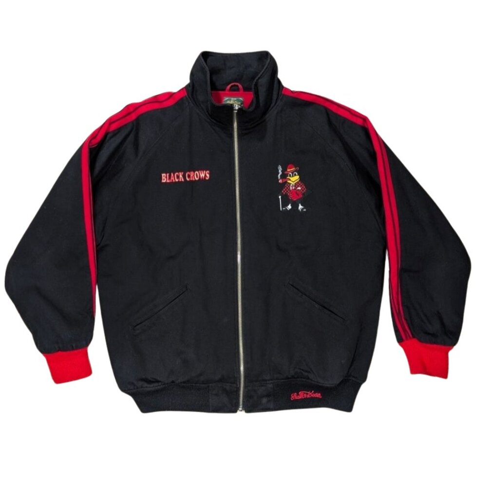 Stall & Dean Black Crows 1909 Base Ball Club Jacket Mens 3XL Negro League